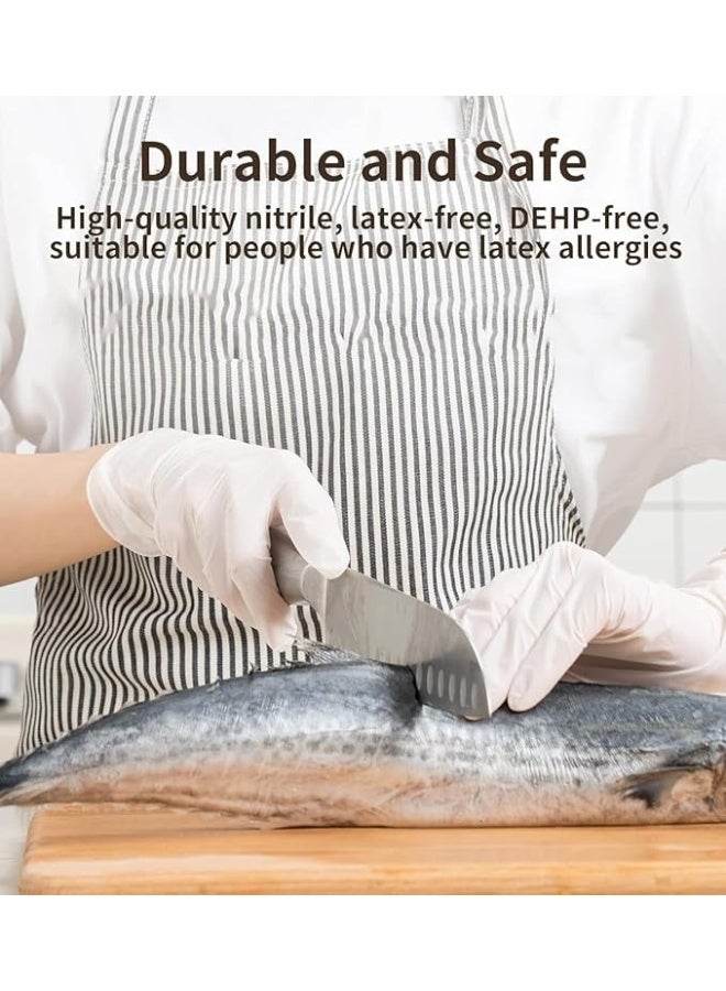Health Kitchen & Bath Gloves 30pcs – Nitrile Gloves for Hands, Non-Slip, Flexible and Durable, Antibacterial, Powder-Free, Odorless and Hypoallergenic, Touchscreen Compatible, Hand Protection for Kitchen and Bathroom Cleaning, High Strength and Elasticity, Non-Slip Gloves for Cooking, Washing, and Household Chores - Image 5